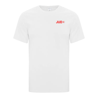 Flin Flon Judo Club Unisex White Tshirt - INK Thumbnail