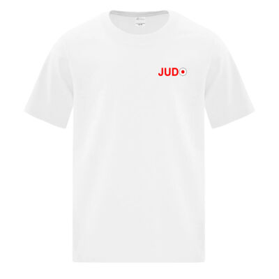 Flin Flon Judo Club Youth White Tshirt - INK Thumbnail