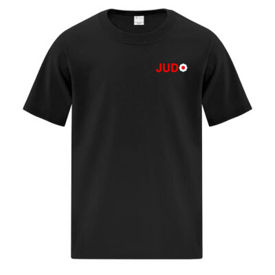 Flin Flon Judo Club Youth Black Tshirt - INK Thumbnail